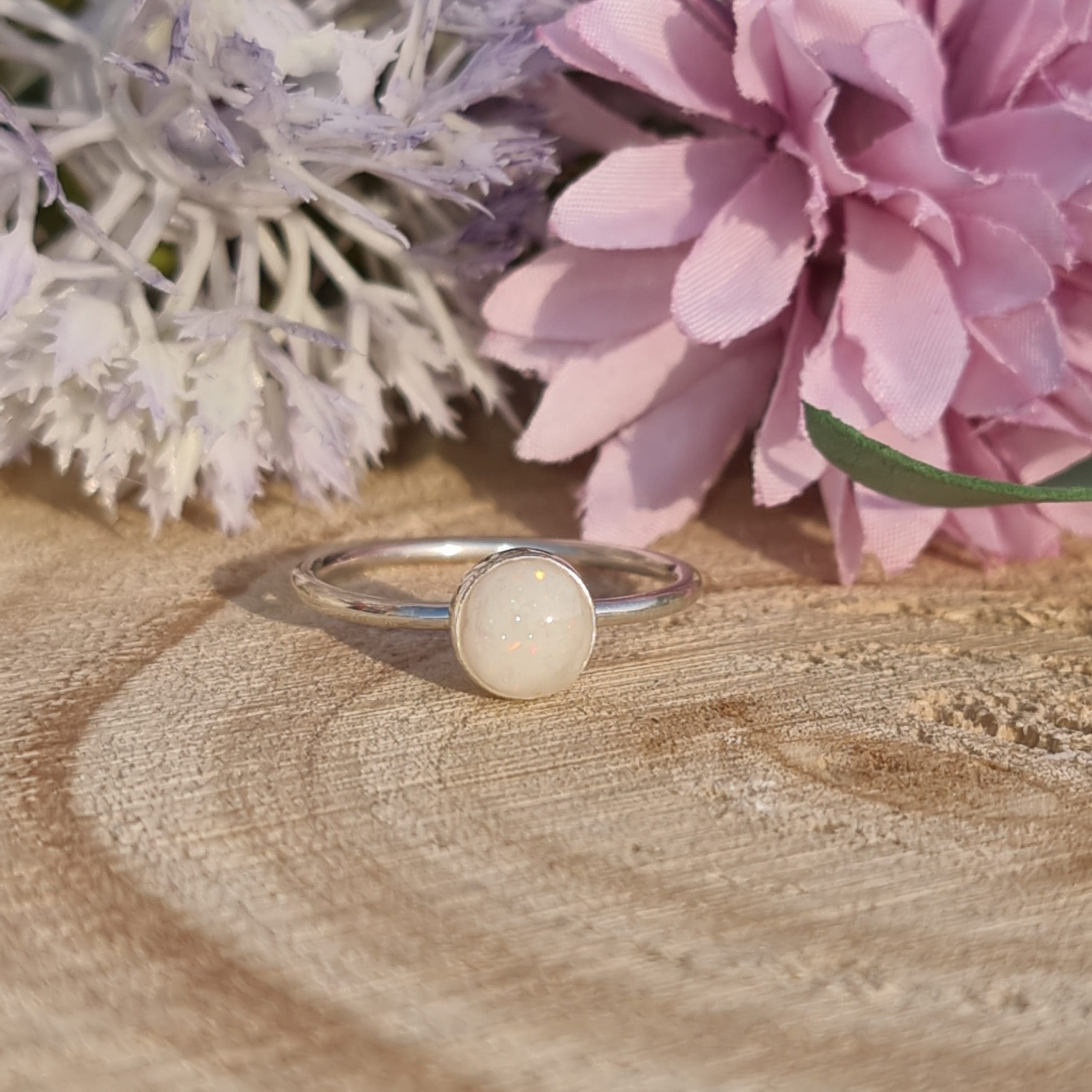 Breastmilk Ring - Themis Sterling Silver - Image 2