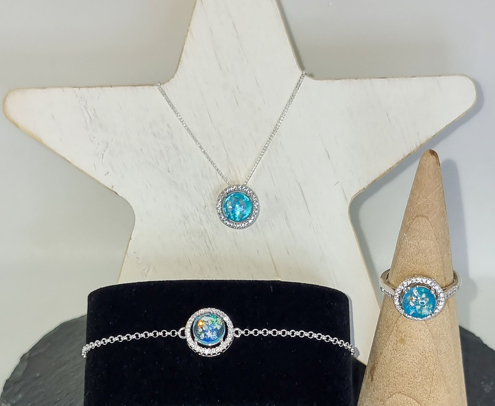 Hӓlo Bracelet - Sterling Silver Cubic Zirconia - Image 3